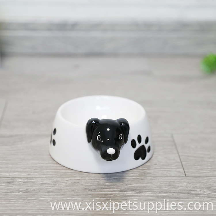 Wholesale Custom Factory Price Animal Ceramic Pet Food Bowl